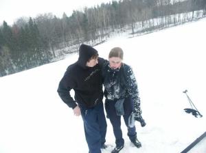 Evuša je trochu otřesená