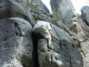 A už zase leze - Mravenčí převis