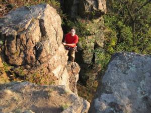 Skály u Pakosty jsou malebné