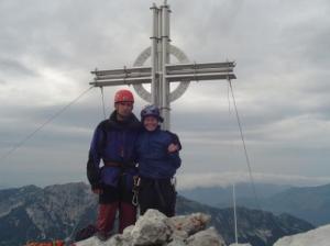 Vrcholovka z Fleischbanku