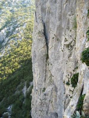 Aniča Kuk - pohled na travers Velebitaše
