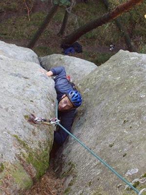 Ještědské panorama VI leze Lukáš