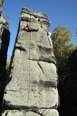 Slanění z Drábského sloupu