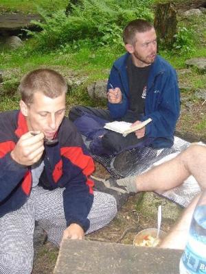 Táborisko, léto 2004. Foto Bára Šimanovs