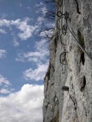 Via ferrata v Pomier