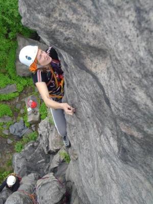 Free solo, kam se hrabe Huber .....