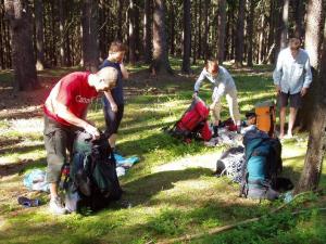 Po snídani v trávě