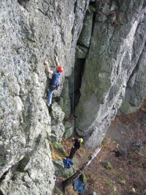 Nástup do Opičí...