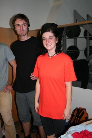 Oranžová u dlouhého rukávu (a velikost S