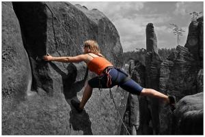 Evuša se natahuje co to jde