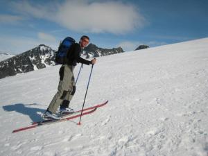 Cestou na Dyrhaugstind