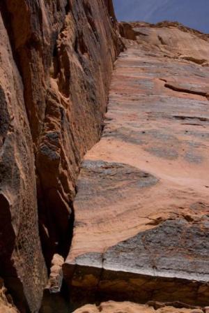 2. délka Catfish corner (6c), skvěle odjištěno:-)