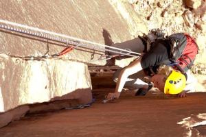 Lionheart, 6b výhlemz ze širočiny do pěstní spáry