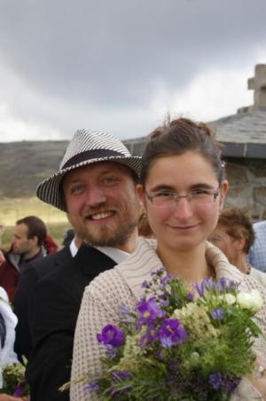 Zde již štastní manželé Neumannovi