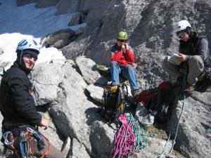 Naše první cesta na Dente della Vecchia