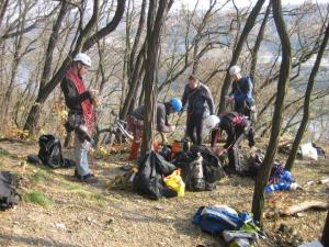 Lezci v základním táboře