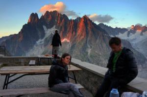 Our Swiss friends - Rachel and Reinhard