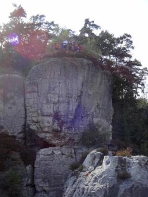 Jéé, helé, horolezec!