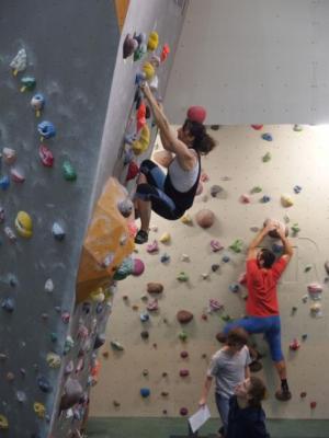 Barbucha je v převisech jako doma