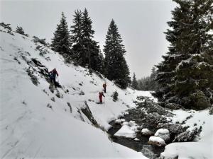 Místy je to jak sjíždět Zvírotice na lyžích