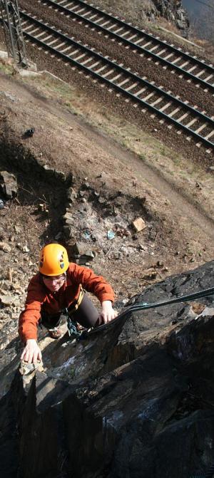 Hanka leze Hranku v 5. masivu