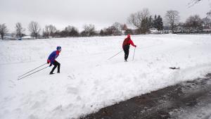 U Čížkovic jsme potkali první běžkaře
