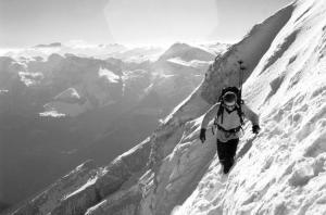 Watzmann, traverz pod Hocheck