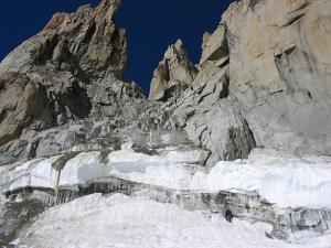 Nástup Švýcarské cesty na Grand Capucin