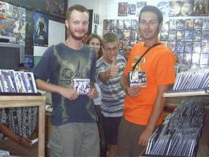 S Tokem, Vercou, Tomasem a Dinem v Surabaye