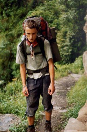 Na dně, pod Dhaulagiri, Nepal