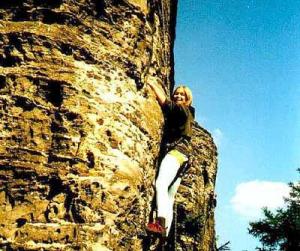 Tisá, pětková hrana na Cimbuří