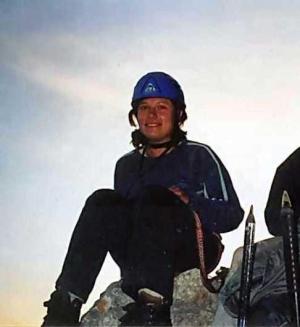 Bivak v jižní stěně Hohes Dirndlu