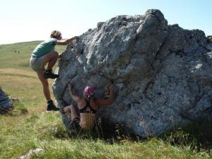 Velká Fatra - šutr u cesty