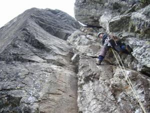 Teď už tobude v pohodě - vrcholový komín Hokejky