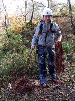 Nesmělé lezecké začátky, Černolice