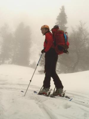 Výstup na Teryho chatu - přeplněný baťoh
